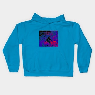 chromatic aberration: the search for sasquatch Kids Hoodie